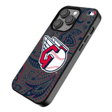 Cleveland Guardians Paisley Magnetic Phone Case-2