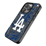 LA Dodgers Paisley Magnetic Phone Case-2