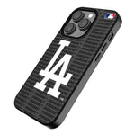 LA Dodgers Text Backdrop MagSafe Compatible Phone Case for Apple iPhone