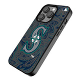 Seattle Mariners Paisley MagSafe Compatible Phone Case for Apple iPhone