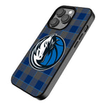 Dallas Mavericks Plaid Magnetic Phone Case-2