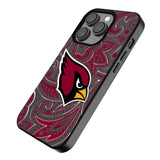 Arizona Cardinals Paisley Magnetic Phone Case-2