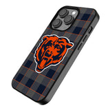Chicago Bears Plaid MagSafe Compatible Phone Case for Apple iPhone