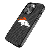 Denver Broncos Text Backdrop MagSafe Compatible Phone Case for Apple iPhone