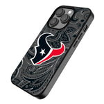 Houston Texans Paisley MagSafe Compatible Phone Case for Apple iPhone