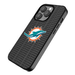 Miami Dolphins Text Backdrop MagSafe Compatible Phone Case for Apple iPhone