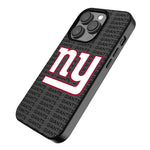 New York Giants Text Backdrop MagSafe Compatible Phone Case for Apple iPhone