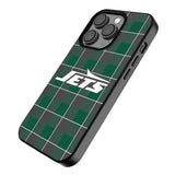 New York Jets Plaid MagSafe Compatible Phone Case for Apple iPhone