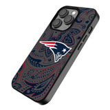 New England Patriots Paisley MagSafe Compatible Phone Case for Apple iPhone