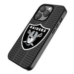 Las Vegas Raiders Text Backdrop MagSafe Compatible Phone Case for Apple iPhone