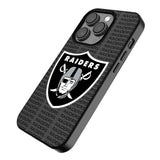 Las Vegas Raiders Text Backdrop MagSafe Compatible Phone Case for Apple iPhone