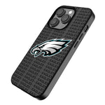 Philadelphia Eagles Text Backdrop MagSafe Compatible Phone Case for Apple iPhone