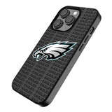 Philadelphia Eagles Text Backdrop MagSafe Compatible Phone Case for Apple iPhone