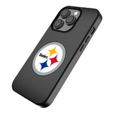 Pittsburgh Steelers Linen MagSafe Compatible Phone Case for Apple iPhone