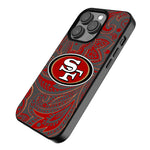 San Francisco 49ers Paisley MagSafe Compatible Phone Case for Apple iPhone