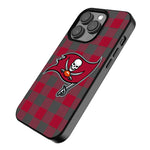 Tampa Bay Buccaneers Plaid Magnetic Phone Case-2