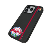 Philadelphia Phillies 1984-1991 - Cooperstown Collection Sidebar MagSafe Compatible Phone Case for Apple iPhone