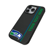 Seattle Seahawks Historic Collection Personalized Sidebard MagSafe Compatible Phone Case for Apple iPhone