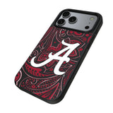 University of Alabama Crimson Tide Script A Paisley MagSafe Compatible Phone Case for Apple iPhone 17 Series