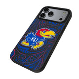 University of Kansas Jayhawks Paisley MagSafe Compatible Phone Case for Apple iPhone 17 Series