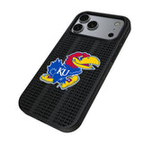 University of Kansas Jayhawks Text Backdrop MagSafe Compatible Phone Case for Apple iPhone 17 Series
