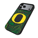 University of Oregon Ducks Paisley MagSafe Compatible Phone Case for Apple iPhone 17 Series