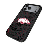 University of Arkansas Fayetteville Razorbacks Paisley MagSafe Compatible Phone Case for Apple iPhone 17 Series
