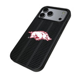 University of Arkansas Fayetteville Razorbacks Text Backdrop MagSafe Compatible Phone Case for Apple iPhone 17 Series