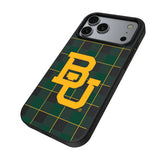 Baylor University Bears Plaid MagSafe Compatible Phone Case for Apple iPhone 17 Series