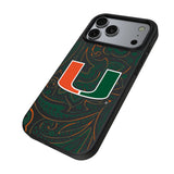 University of Miami Hurricanes Paisley MagSafe Compatible Phone Case for Apple iPhone 17 Series