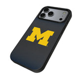University of Michigan Wolverines Linen MagSafe Compatible Phone Case for Apple iPhone 17 Series