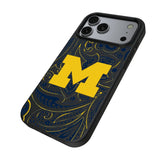 University of Michigan Wolverines Paisley MagSafe Compatible Phone Case for Apple iPhone 17 Series