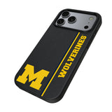 University of Michigan Wolverines Sidebar MagSafe Compatible Phone Case for Apple iPhone 17 Series