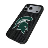 Michigan State University Spartans Text Backdrop MagSafe Compatible Phone Case for Apple iPhone 17 Series