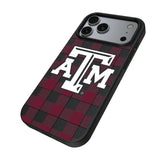 Texas A&M University Aggies Plaid MagSafe Compatible Phone Case for Apple iPhone 17 Series