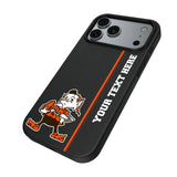 Cleveland Browns Historic Collection Personalized Sidebard MagSafe Compatible Phone Case for Apple iPhone 17 Series
