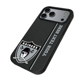 Oakland Raiders 1963 Historic Collection Personalized Sidebard MagSafe Compatible Phone Case for Apple iPhone 17 Series