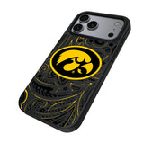 University of Iowa Hawkeyes Paisley MagSafe Compatible Phone Case for Apple iPhone 17 Series