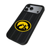 University of Iowa Hawkeyes Text Backdrop MagSafe Compatible Phone Case for Apple iPhone 17 Series