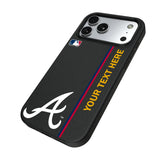 Atlanta Braves Personalized Sidebard MagSafe Compatible Phone Case for Apple iPhone 17 Series