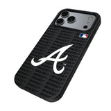 Atlanta Braves Text Backdrop MagSafe Compatible Phone Case for Apple iPhone 17 Series