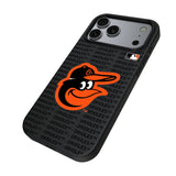 Baltimore Orioles Text Backdrop MagSafe Compatible Phone Case for Apple iPhone 17 Series