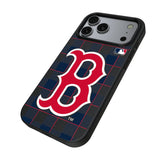 Boston Red Sox Plaid MagSafe Compatible Phone Case for Apple iPhone 17 Series