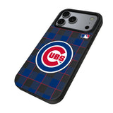 Chicago Cubs Plaid MagSafe Compatible Phone Case for Apple iPhone 17 Series