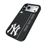 New York Yankees Personalized Sidebard MagSafe Compatible Phone Case for Apple iPhone 17 Series