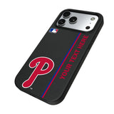 Philadelphia Phillies Personalized Sidebard MagSafe Compatible Phone Case for Apple iPhone 17 Series