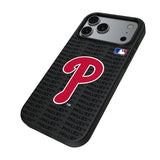 Philadelphia Phillies Text Backdrop MagSafe Compatible Phone Case for Apple iPhone 17 Series