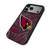 Arizona Cardinals Paisley MagSafe Compatible Phone Case for Apple iPhone 17 Series