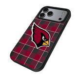 Arizona Cardinals Plaid MagSafe Compatible Phone Case for Apple iPhone 17 Series