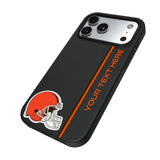 Cleveland Browns Personalized Sidebard MagSafe Compatible Phone Case for Apple iPhone 17 Series
